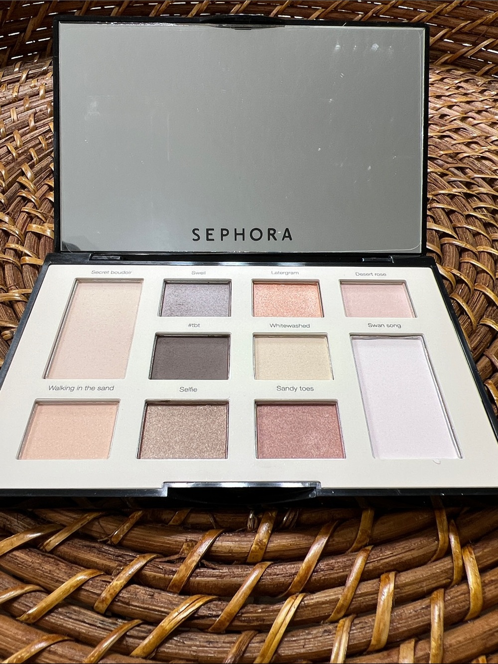 Sephora Sunbleached Filter Palette - Peach, Cream, Gold